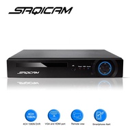 Saqicam 4 Channel AHD DVR CCTV Recorder DVR 4CH 1080N Hybrid DVR For Analog AHD IP