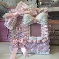 Original Pink Lace Card Album A5 Ballet Style Mini Card Album Star Chaser Three-Inch Card Album Cute
