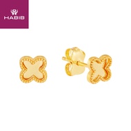 HABIB Oro Italia 916 Yellow Gold Earring GE71110323(Y)