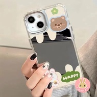 Cute Couple Mirror Phone Case For Realme GT 8 7 5 Pro 3 Neo 7X 7 6 5 SE 240W V70 V60 V60S V23 V23i 5