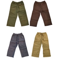 Budak Budak Baby ( kids)  Denim cotton palazzo  Kanak Kanak (Ada pocket) soft febrile. ready stoke 2