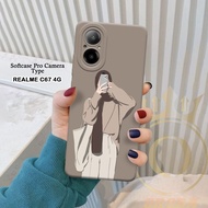 Realme C67 4G Case - ORORA - Realme C67 Case - HIJAB Case Motif - Realme - Realme C67 4G Softcase Ha