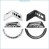 VIVI Glass Mouse Feet for G502 X Lightspeeds G502 X Plus Mouse Round Curved Edges Skates