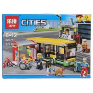 Lepin Cities Puzzle Model 02078 Near Vehicle Station