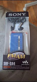 Sony SRF-S84 FM/AM 立體聲收音機