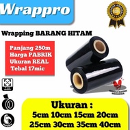 Black Plastic Wrapping 5Cm-35Cm Black Stretch Film/ 5-35 ||