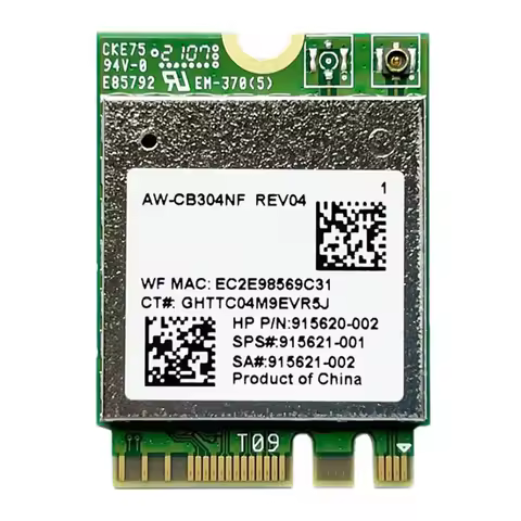 A48T AW-CB304NF RTL8821CE Wireless Network Card 2.4G/5G Dual Band Bluetooth 4.2 433Mbps 802.11AC Lap