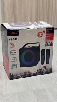 SDRD 無線LED燈卡拉ok喇叭