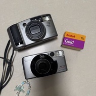 Minolta Riva Zoom 140EX & Canon Autoboy Luna 105 相機