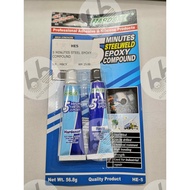HARDEX 5 MINUTES STEEL EPOXY COMPOUND