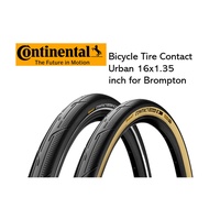 Continental Bike Bicycle Tire Contact Urban 16x1.35 inch for Brompton