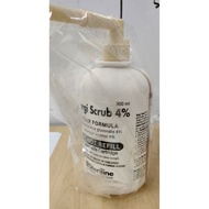 SURGI SCRUB 4%(CHLORHEXIDINE GLUCONATE 4%-FOAM TYPE-HAND WASH) 800ML/BTL