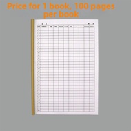 Household Finance Business Accounting Cash Diary Book