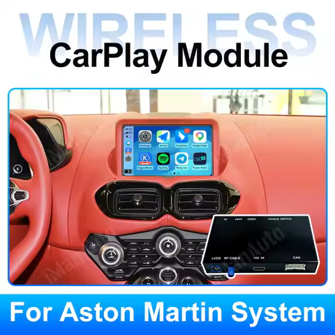 Wireless CarPlay Android Auto Interface for Aston Martin Vantage DB11 Vantage Car Play Mirror Link A