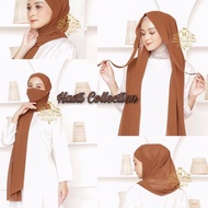 5.5 INSTANT PASHMINA DUBAI STRAP FREE MASK BABYDOLL MATERIAL 180x75