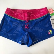 ROXY 澳洲 女生 海灘褲 XS（POP SURF BSH衝浪褲-藍/桃紅）