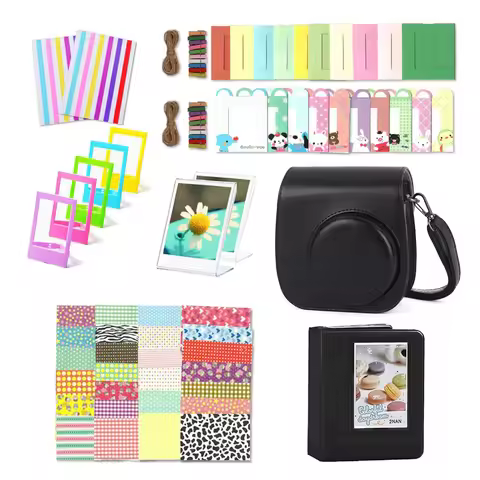 For Fujifilm Instax Mini 11 Accessories Bundle Shoulder Bag Album Photo Frames