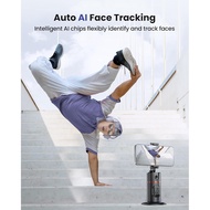 Auto Face Tracking Tripod, with Fill Light,360°Rotation Tracking Phone Holder Face Tracking Tripod w