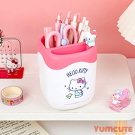 Random 1pcs Sanrio Family Series Doll Pen Holder Student Stationery Large Capacity Desktop Storage S