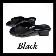ผสม I’mm Shoes รุ่น Hailey 022 รองเท้าส้นสูง ส้นเหลี่ยม สูง1.5นิ้ว ดีไซน์หน้าตัดเหลี่ยม สดใหม่