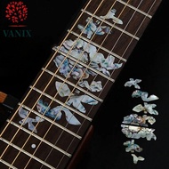 VANIX Cross Inlay Decals 22 Styles Musical Instrument Guitar Inlay Sticker Acoustic Guitar Electric 
