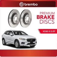 BREMBO Rear Discs (2pcs) - Volvo XC60 II 2.0T 2018, XC90 II (17'inch)