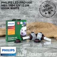 BOHLAM LAMPU LED PHILIPS Pro1000 H4 H11 H8 H16 HB3 HB4 HIR2 H7 H3 H1 12V