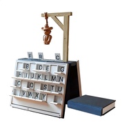 Adult Board Games Book Design Word Guessing Activity Fun Fun Vocabulary Spelling Challenge for Women