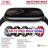 HK10 Pro Max Gen6 AMOLED Smart Watch Men Women NFC Compass ChatGPT G-sensor Photo Album Sport Smartw
