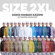 PUTIH HITAM HIJAU MERAH [Size Xxl/2xl] Koko KAZIMI White Natural Ivori Gray Paris Slate Aquamarine Electric Blue Indigo Navy Prussian Cofenoir Brown Tan Saddle Tawny Dark Khaki Goldenrod Army Green Hanter Jade Olive Pale Black Lilak Red Maru