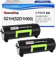 HenceBuy 521H 52D1H00 Toner Cartridge Compatible Replacement for Lexmark 521H 52D1H00 for MS710 MS71