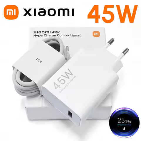 Xiaomi 45W Original Charger EU Turbo Fast Charging Adapter 6A Type C Cable Mi Pad 8 7 11T 10T POCO X