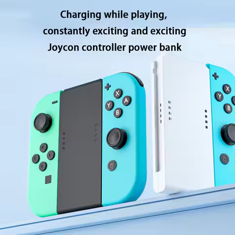 For Joypad Charging Grip 3400mAh Rectangle Shaped Charging Dock TPYE-C Charger Station for Switch Jo