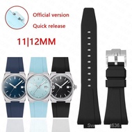 【In Stock】Silicone Strap For Tissot PRX 35MM/40MM Series Men Women Casual Fashion Replacement Rubber Strap + Quick release tools XC6Z