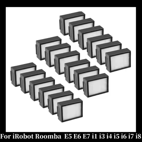 HEPA Filter for IRobot Roomba Evo, i,e Series: E5 E6 E7 I1 I3 I4 I5 I6 I7 I8 E, I, Series Robotic Va