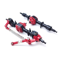 2Pcs MN82 LC79 Metal Axle Metal Gear Front and Rear Axle for Mang Cow MN82 LC79 RC Truck Car Upgrade