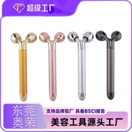 Manufacturer Straight Hair 3D Roller Gold Bar Roller Vibrating Gold Bar 3d Roller Face-lifting Instr