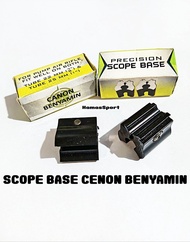SCOPE BASE DUDUKAN MOUNTING CENON BENYAMIN PRESISI / DUDUKAN TELESKOP