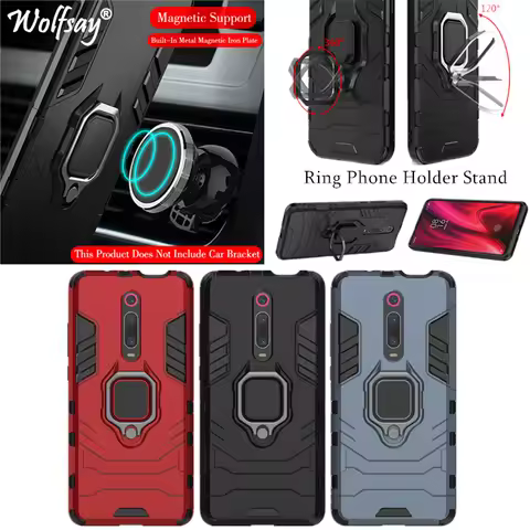 For Xiaomi Mi 9T Case Armor Magnetic Suction Stand Shockproof Full Edge Cover For Xiaomi Mi 9T Cover