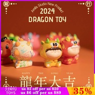 Original AMLLS Little Dragon Series Mystery  การ์ตูนน่ารัก Action Figure อินเทรนด์ของเล่นสาววันเกิด 