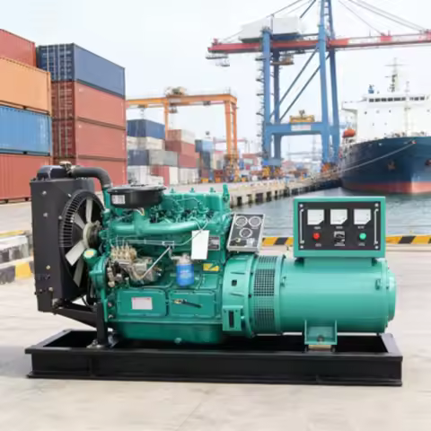 3 5 30 35Kw Portable Electric Dynamo Motor Genset Power DC Diesel Generator Set Backup Energy for Fa