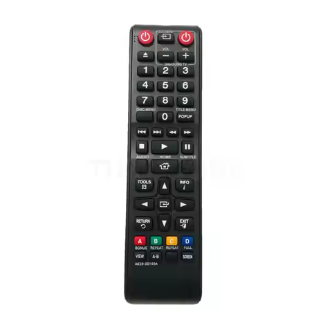 Remote Control Replacement for Samsung BD-F5100 BD-FM51 BD-FM57C AK59-00149 BD-H5100 BD-F5500 BD-JM5