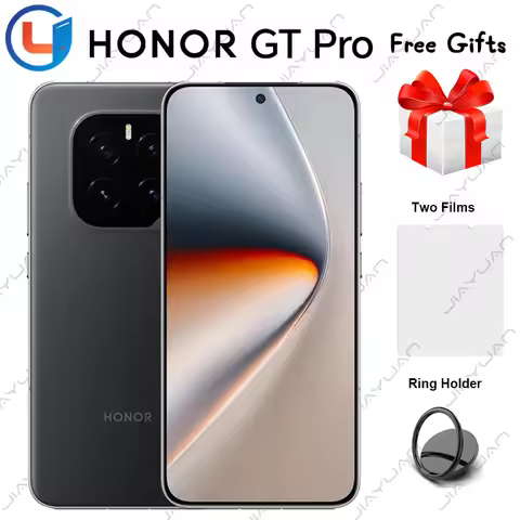 Original HONOR GT Pro 5G Mobile Phone 6.78" OLED Screen Snapdragon 8 Elite Android 15 Battery 7200mA