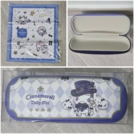 Sanrio 玉桂狗 × Dolly Mix 硬殼眼鏡盒 連 眼鏡布