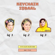GANTUNGAN Keychain - IQBAAL RAMADHAN (keyring keychain)