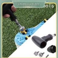 [okhelloe.my] Golf Shoes Spike Wrench Shoes Ratchet Action Remover Adjustable Golf Cleat Tool