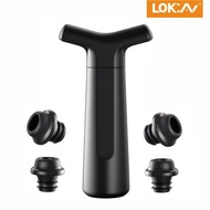 Red wine vacuum-sealed stopper, detachable wine stopper, wine bottle stopper, wine preservation stop