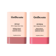 [Set 2 สีใหม่] GetBeaute | บลัชสติ๊ก Skins Happy Blush Stick 16g บลัชออน ปัดแก้ม แก้มฉ่ำ สีธรรมชาติ 