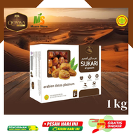 Kurma Sukari 1Kg Qoswa Al Qassim Arabian Dates Asli