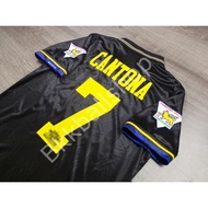 [Retro]-Llmuyu Away 1993/95 Football Shirt Name Number 7 CANTONA